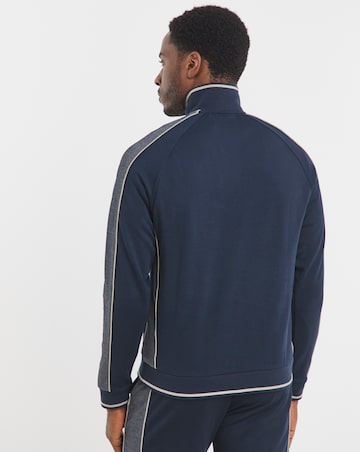 BOSS Classic Lounge 1/4 Zip Tracksuit Top - Navy