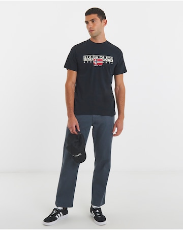 Napapijri Aylmer Logo T-Shirt - Black