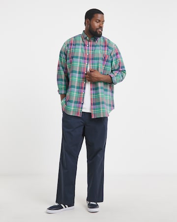 Polo Ralph Lauren Classic Check Oxford Shirt - Green/Red