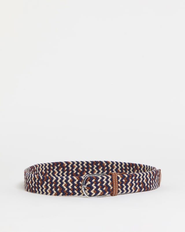 Comfort Stretch Belt - Navy