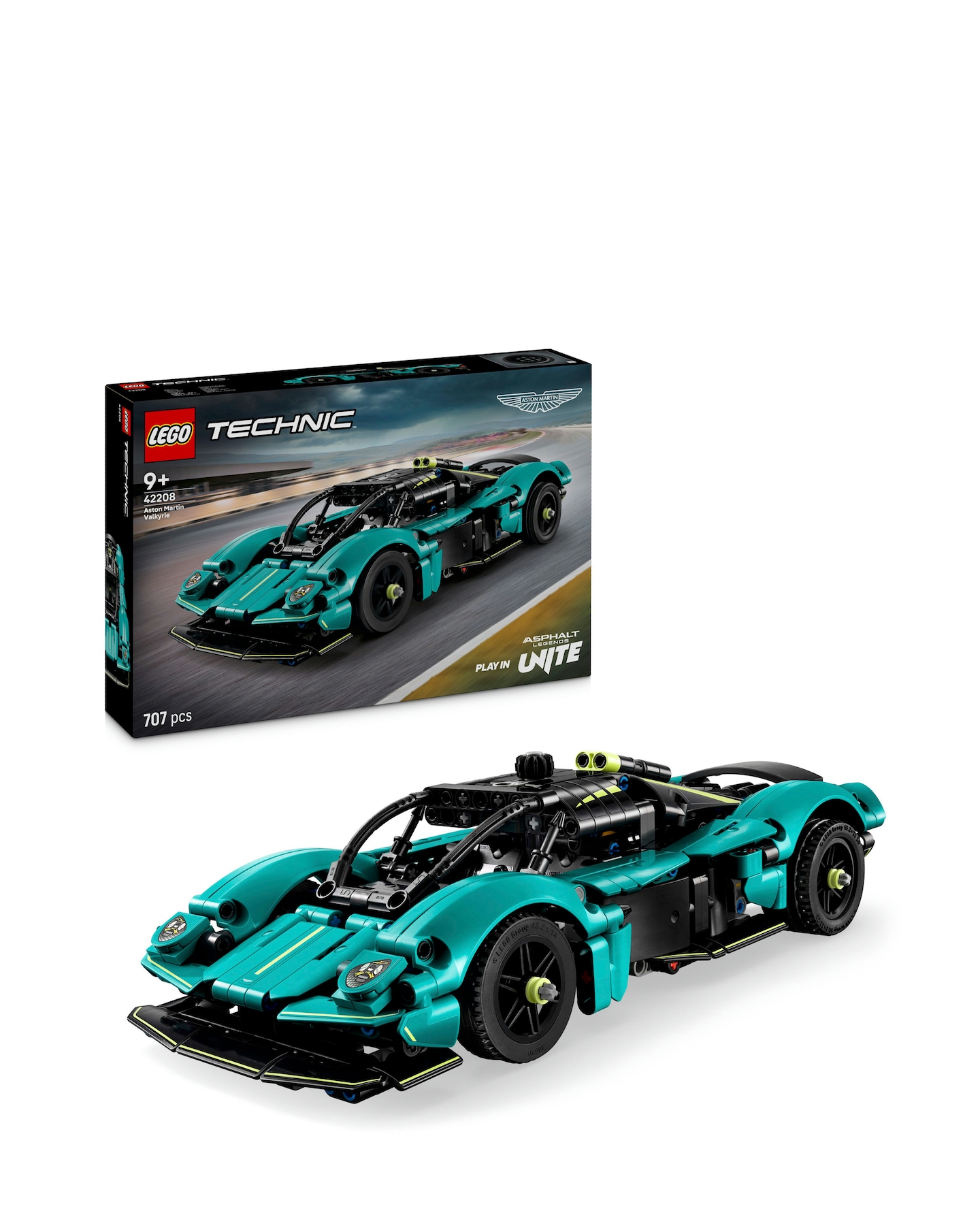 LEGO Technic Aston Martin Valkyrie Buildable Car Model Kit, Vehicle Toy 42208