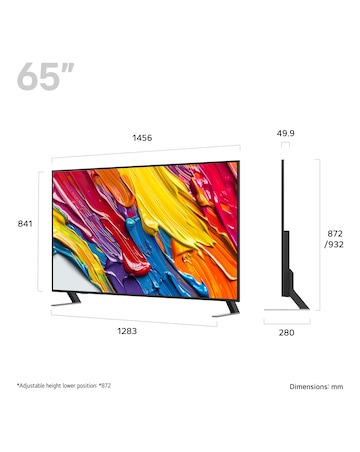 LG 65QNED84A6C 65in QNED evo AI 4K Smart TV