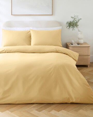 Non Iron Plain Dye Extra Deep 38cm Fitted Sheet