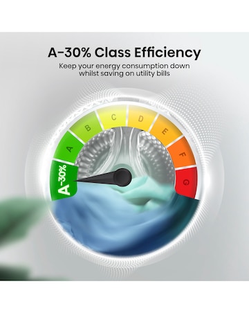 Hisense 3S Series WD3S9043BW3 WiFi-enabled 9kg Washer Dryer - White