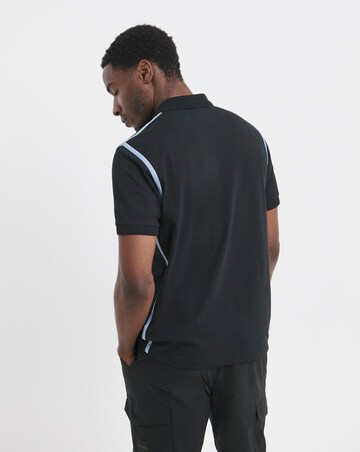 BOSS Short Sleeve Tape Paddy Polo - Dark Blue