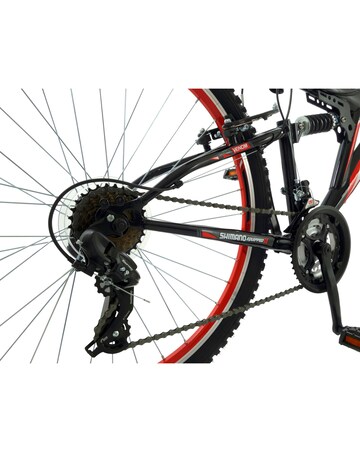 Boss Venom Full Suspension 18 Inch Frame Mountain Bike