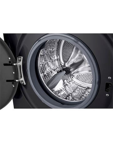 LG Series 2 Direct Drive? W4X1095NNK 9 kg Washer Dryer - Onyx Black - A/E Rated