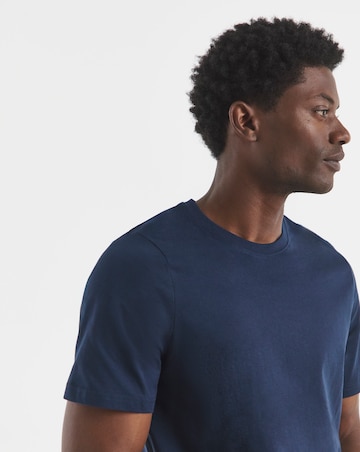 2 Pack T-Shirts Long Length- Black/Navy
