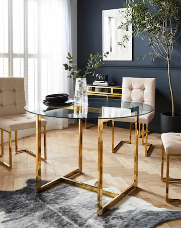 Joanna Hope Fallon 4 Seater Round Dining Table