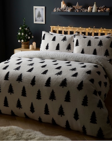 Winter Forest Cuddle Fleece Duvet Set