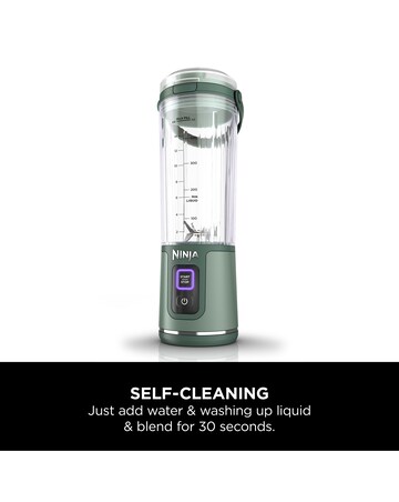 Ninja Blast Cordless Portable Blender Forest Green BC151UKEM