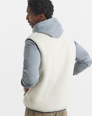 Napapijri Yupik Fleece Gilet - White