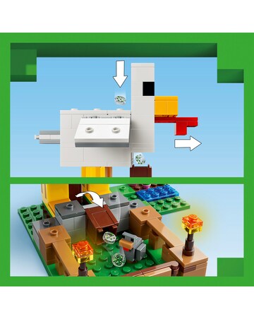 LEGO Minecraft Chicken Farm 21585