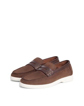 Tommy Hilfiger Nubuck Loafer - Brown