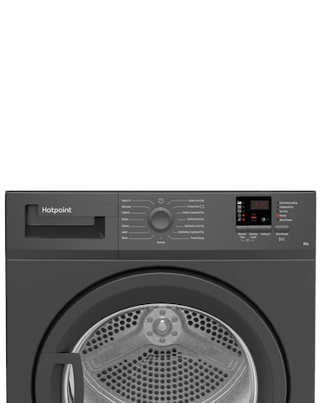 Hotpoint C HD C82 GGGD UK Condenser Tumble Dryer 8kg Graphite + Install