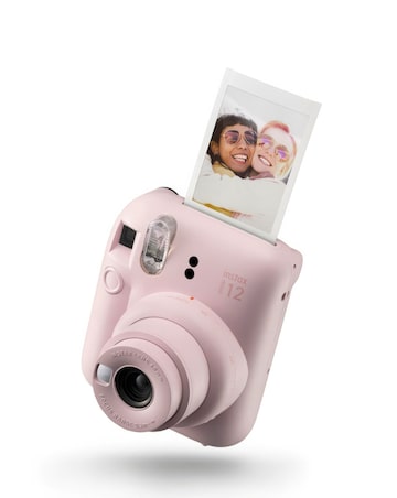 Fujifilm Instax Mini 12 Camera Kit - 10 Shot Macaron Film & Photo Album - Pink