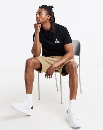Polo Ralph Lauren Short Sleeve Chest Logo T-Shirt - Black