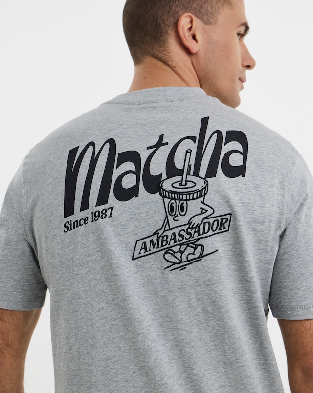 Napapijri Sol Short Sleeve Back Graphic T-Shirt - Light Grey