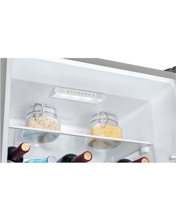 Hisense RB390N4WCE Fridge Freezer Silver- E Rated 186 CM