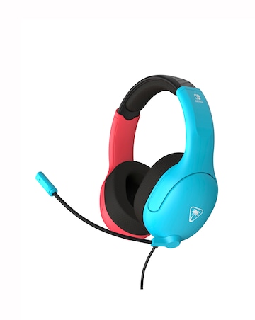 Turtle Beach Airlite Fit Headset Neon Blue & Red (NIntendo Switch)