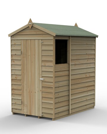 4LIFE Apex Shed 4x6 - Single Door - 1 Window (Home Delivery)
