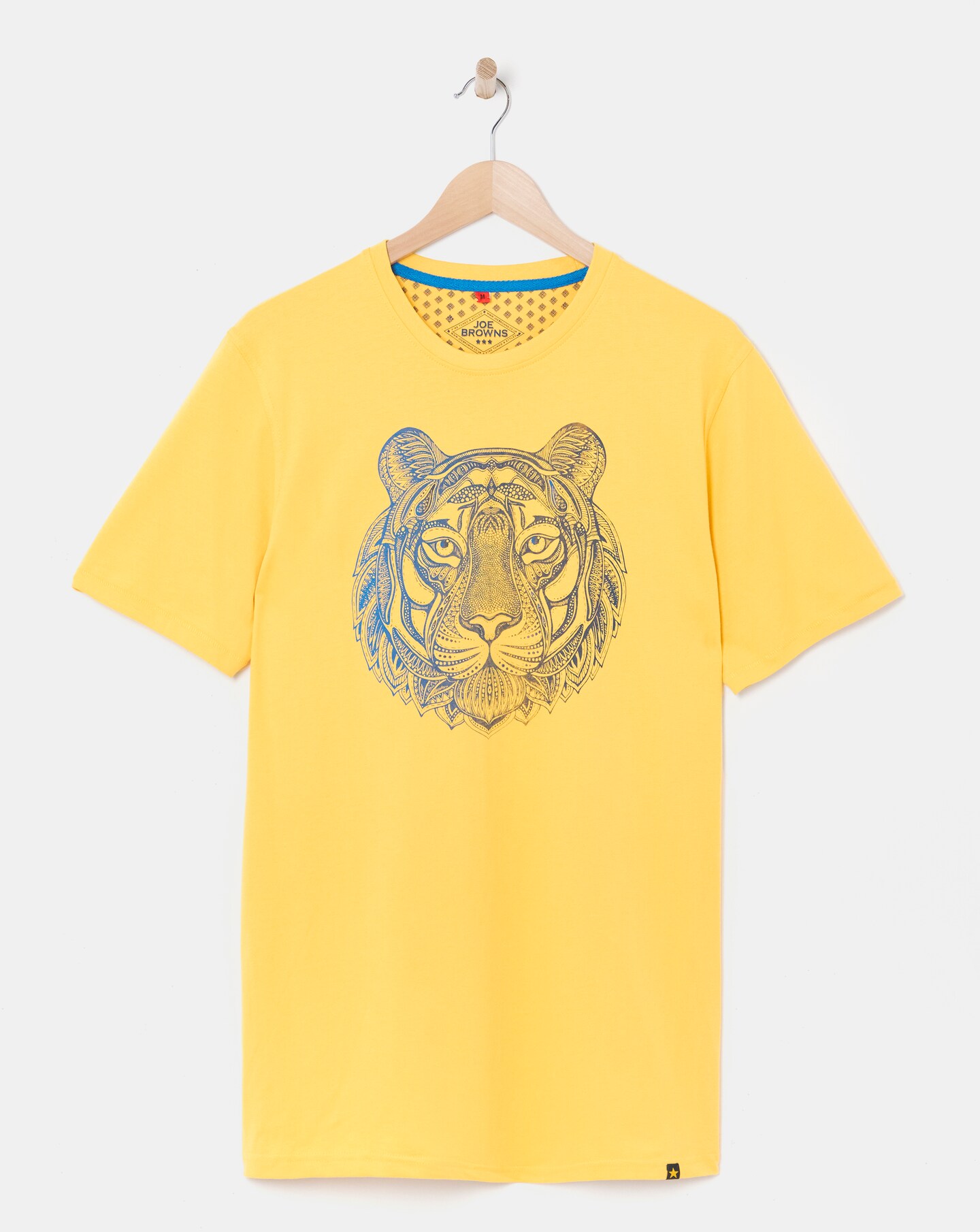Joe Browns Tiger Print T-Shirt Long Length Jacamo