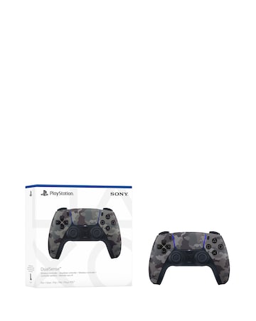 PlayStation 5 DualSense Controller - Grey Camouflage