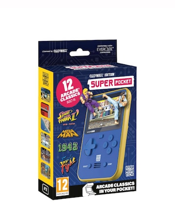 Hyper Mega Tech Capcom Edition Super Pocket Retro Handheld Gaming Console
