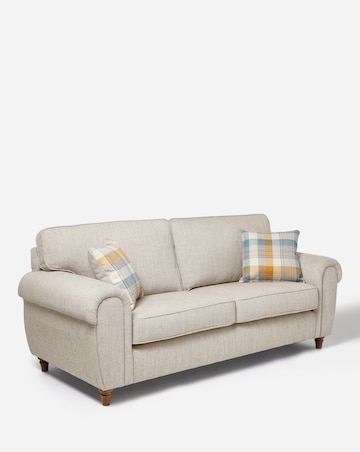 Edgar Fabric 3 Seater Sofa