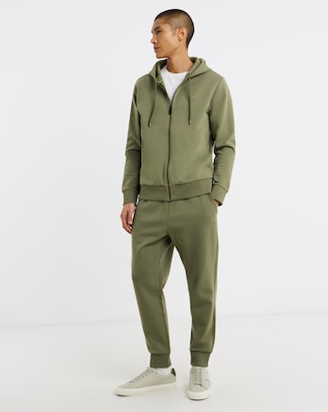 BOSS Zip Through Hoodie - Green