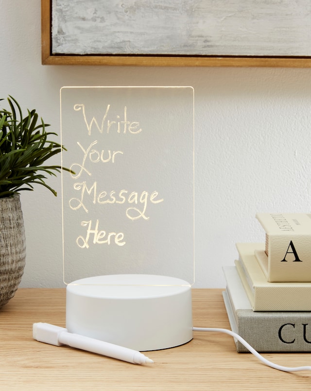 Light Up Memo Board
