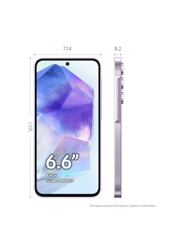 Samsung Galaxy A55 5G 128GB - Awesome Lilac