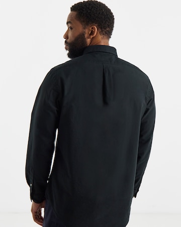 Polo Ralph Lauren Long Sleeve Yarn Dyed Oxford Shirt - Black