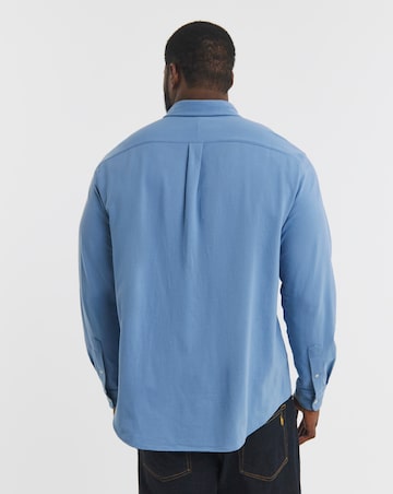 Polo Ralph Lauren Long Sleeve Stretch Jersey Shirt - Blue