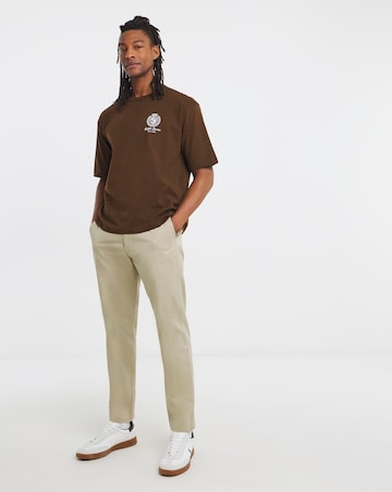 Polo Ralph Lauren Short Sleeve Back Graphic T-Shirt - Brown