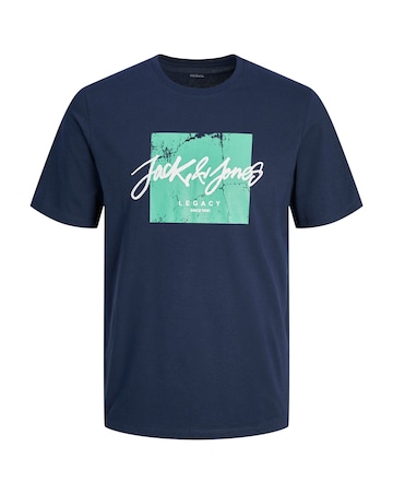 Jack & Jones Tiley Logo T-Shirt 3 Pack - Multi
