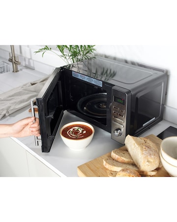 Salter Stainless Steel Kettle, Toaster and Microwave