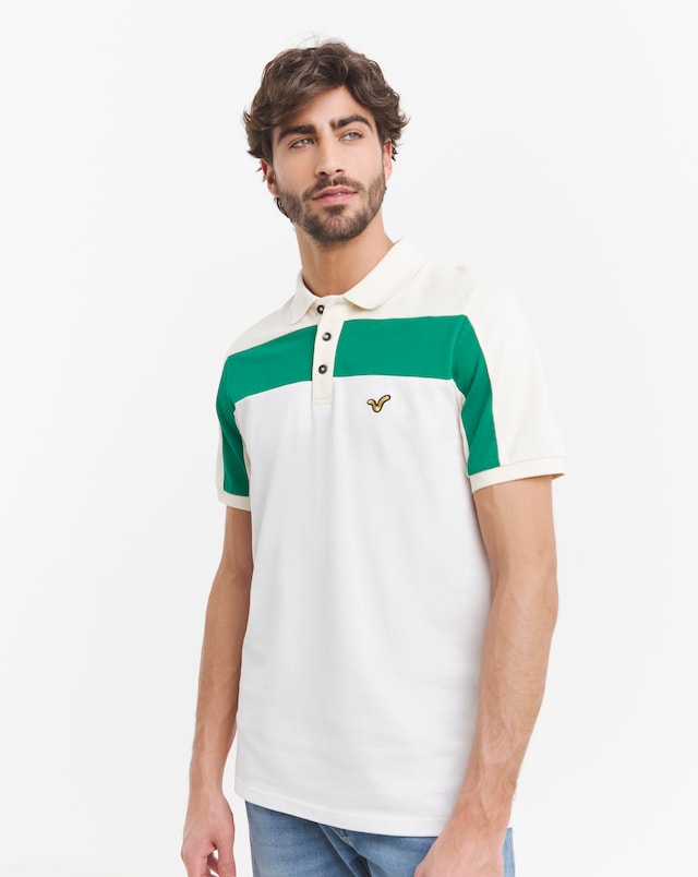 Voi Storm Colour Block Polo - Long Length