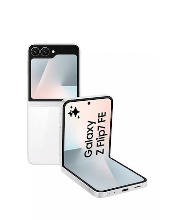 Samsung Galaxy Z Flip7 FE 128GB 5G - White - Galaxy AI