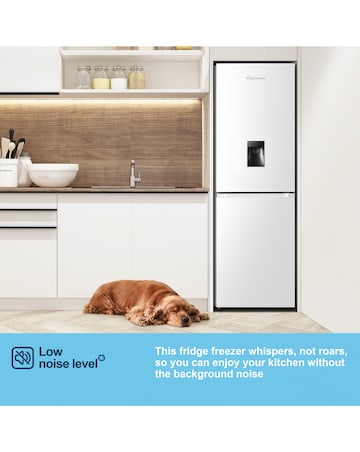 Fridgemaster MC55251DE Fridge Freezer White