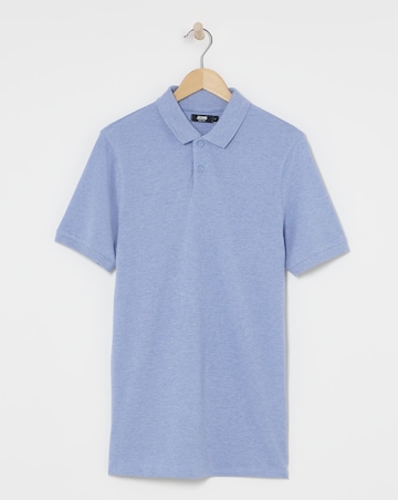 Pique Marl Polo Long