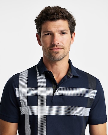 Barbour Blaine Tailored Polo Shirt - Navy