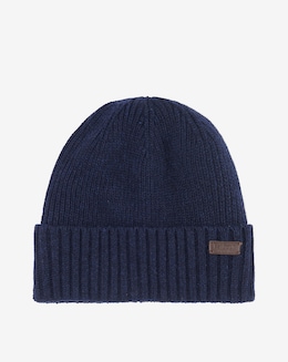 Barbour Carlton Beanie Hat - Navy