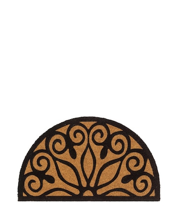 Scroll Coir Doormat