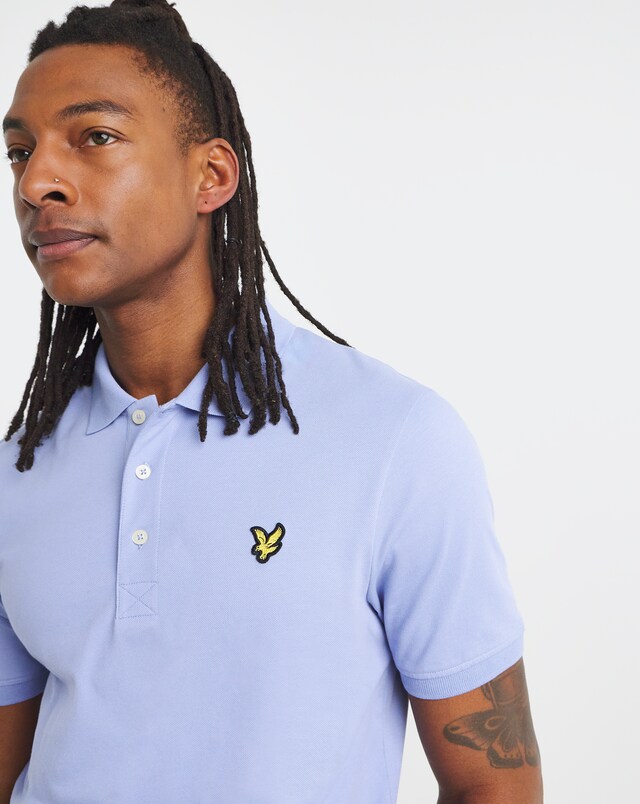 Lyle & Scott Plain Polo Shirt - Blue