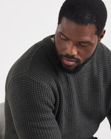 Jack & Jones Global Knitted Jumper - Grey