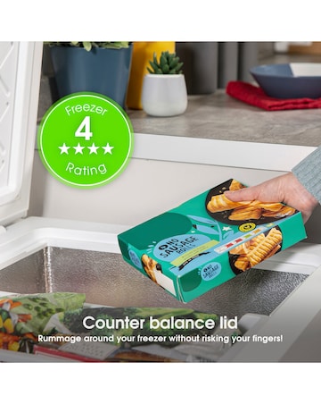 Abode A142CF0E1W Chest Freezer 142L - White