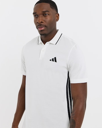 adidas 3 Stripe Polo