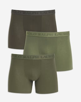 Polo Ralph Lauren 3 Pack Modal Boxer Brief - Green Multi