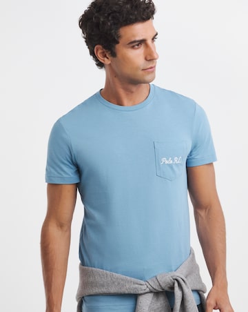 Polo Ralph Lauren Short Sleeve Bear Back Print T-Shirt - Blue
